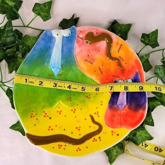 Studio Designworks. Joy Cats. Handpainted. Like New. - Picture 7 of 8